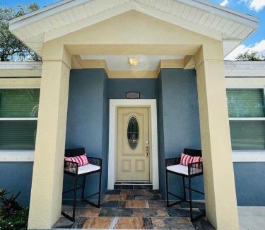 Clair-Mel City House | The Blue Oasis, a beach-themed Florida getaway