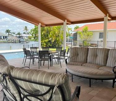 Yacht Club House | The Boat House, Direct Gulf Access, Pool and Spa Cape Coral