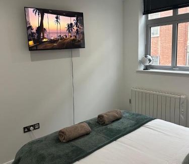 Leicester City Centre Apartment | The Emerald Suite - 1BR - City Centre