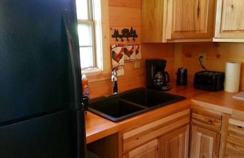 Fort Gay Cabin | "The Genoa" a Rustic Adventure - Amish-Built Deluxe Cabin