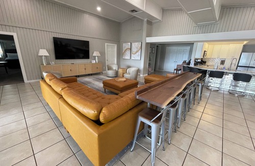 Pelican Bay House | The Grand Pelican - LakeFront W/ Pool, Sport Court, Fire Pit