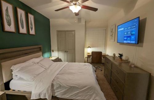 Nassau Bay Apartment | The Green Room 2 - 1BD 1BA near NASA JSC