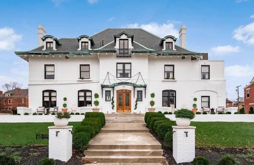 Franklin Park Villa | The Historic Werner House w/Gym, Spa & Speakeasy