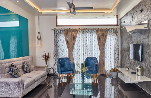 Kalyan Nagar Apartment | The Jazminn - Glass apartment