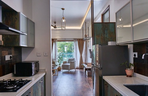 Kalyan Nagar Apartment | The Jazminn - Metal apartment