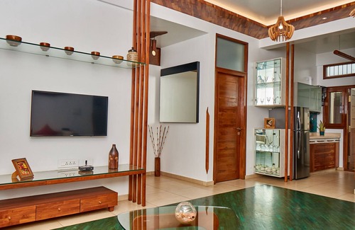 Kalyan Nagar Apartment | The Jazminn - Wooden apartment