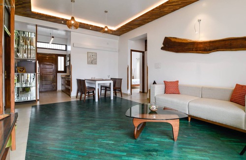 Kalyan Nagar Apartment | The Jazminn - Wooden apartment