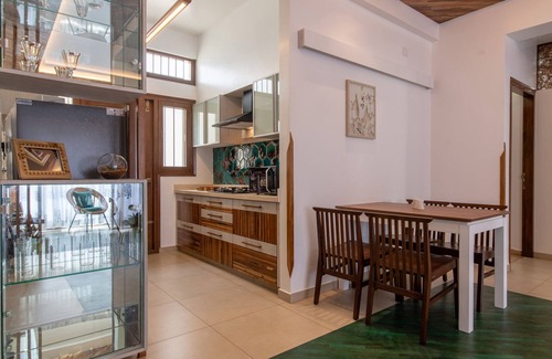 Kalyan Nagar Apartment | The Jazminn - Wooden apartment