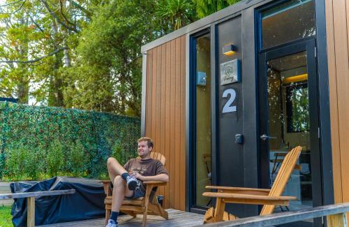 Waitoki House | The Kauri Sanctuary by Tiny Away