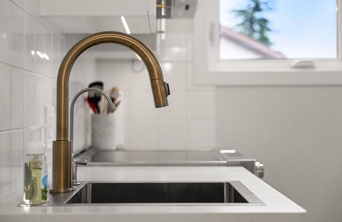 Red Deer Apartment | The Lioness | Sauna | Steam Shower | Jacuzzi Bath