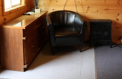 Alton Cabin | The Love Nest-Pine lined walls 1 room efficiency cabin #4
