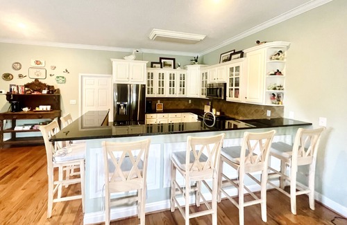 Wedowee House | THE LUCKY DUCK~ Amenity packed lake retreat w/private pool, gazebo, & cabana!