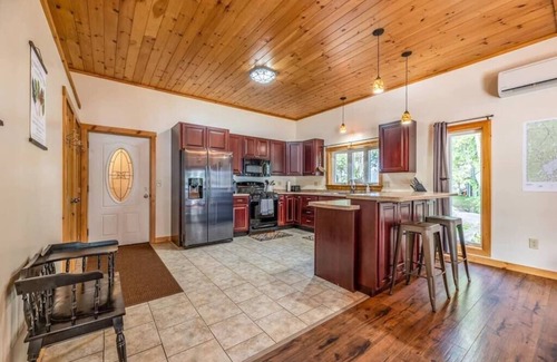 Burnham House | The Maine Lake House with an Amazing Sand Beach!