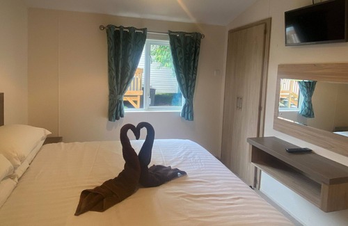 Dawlish Cabin | The Meadow Lodges are pet friendly, traditionally styled 2 bedroom lodges.