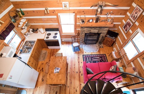 Otto Cabin | The Mountains are Calling! Visit Walnut Falls | Turnstone Log Cabins