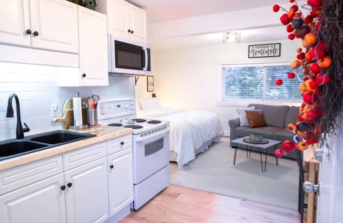 Harrison Hot Springs Apartment | The Nook | Top Floor Suite with Mountain View