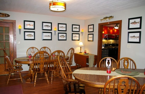 Newaygo Cabin | The Old Dam Inn - A Spacious Waterfront Retreat in Northwestern Michigan