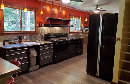 Newaygo Cabin | The Old Dam Inn - A Spacious Waterfront Retreat in Northwestern Michigan