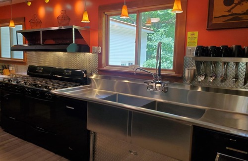 Newaygo Cabin | The Old Dam Inn - A Spacious Waterfront Retreat in Northwestern Michigan