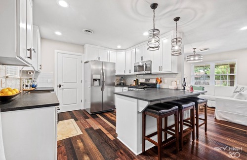 Downtown House | the ORANGE DOOR just steps from art, trails & dining