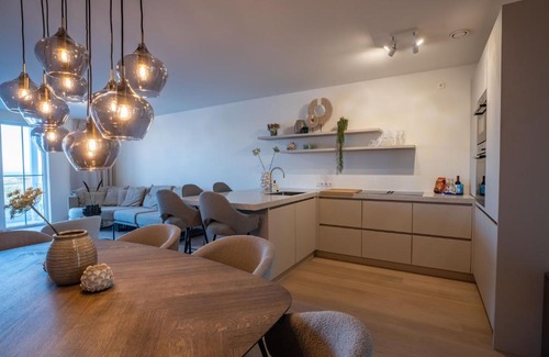 Cadzand-Bad Apartment | The Sailor, full sea view, use of hotel swimming pool and sauna