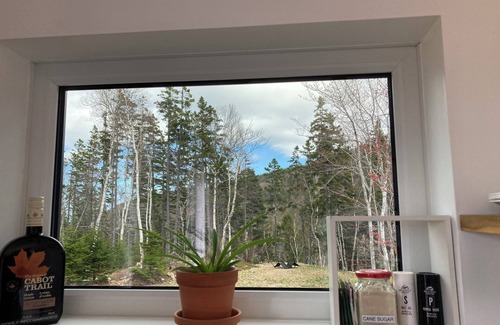 Ingonish Beach Cabin | The Snuggy -NEW! Ocean views -Private - Eco-Lux - King Bed - Adults Only!