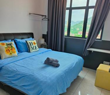 Kampung Sungai Nibong Apartment | The Sun 1 or 3BR Bayan Lepas 4 to 10 pax WL