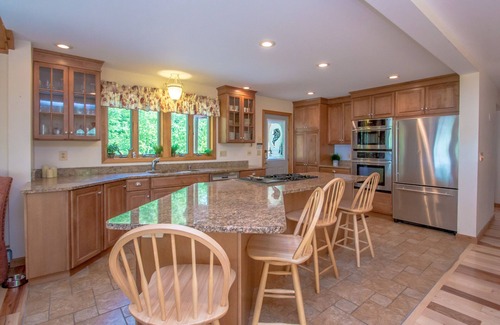 The Bluffs House | The Tinker Bell on Ossipee Lake with water and mountain views!