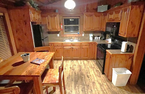 Heber Springs Cabin | The View is Great at Lobo #8! Log Cabin on Little Red River in Heber Springs