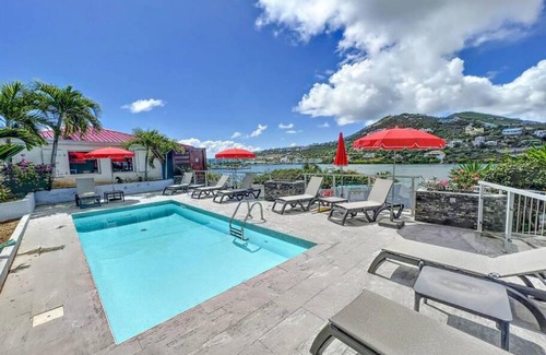 Oyster Pond Apartment | The View, Pool, Sea View, Oyster Pond Balconies