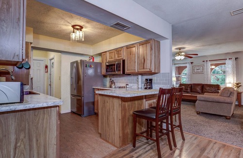 Inverness House | The Water Lily Lodge | Waterfront house in Inverness with rustic charm & kayaks