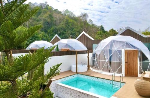 Mu Si Villa | The X10 Hydra Dome Pool Villa KhaoYai Muji เขาใหญ่ - SHA Certified