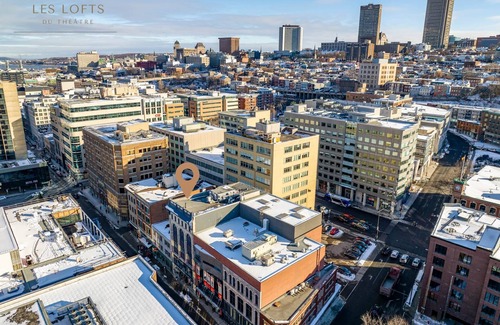 La Cite-Limoilou Apartment | Theater Lofts | Quebec, 405