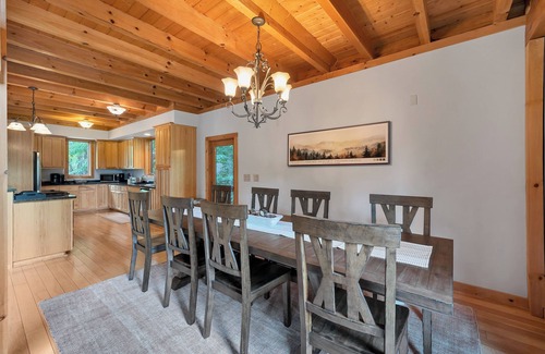 Townsend Cabin | This Amazing home has much to offer ,spacious rooms & and a hot-tub for relaxing