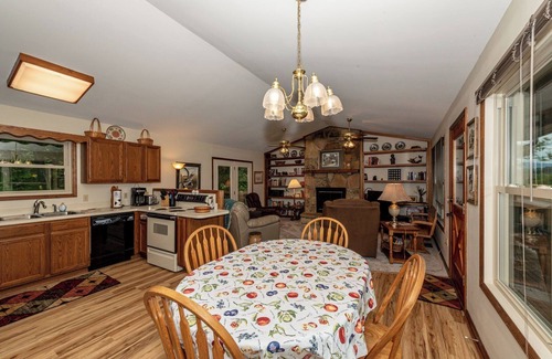 Townsend Cabin | This home is located on a beautiful golf course community and has a view