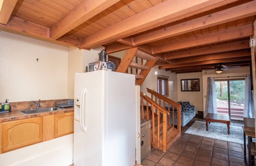 Sedona House | This loft style home is a perfect romantic getaway! Near to shopping and hiking!
