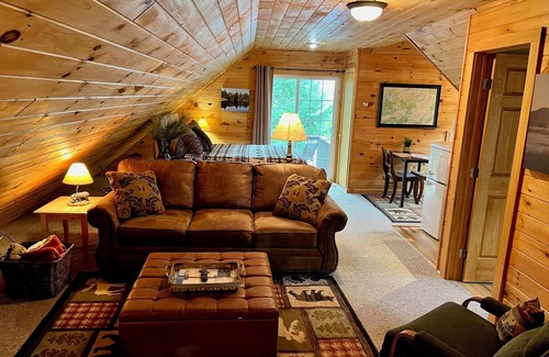 Tupper Lake Apartment | Three Spruce Suite~nCozy Studio on the Shores of Lake Simond, Tupper Lake