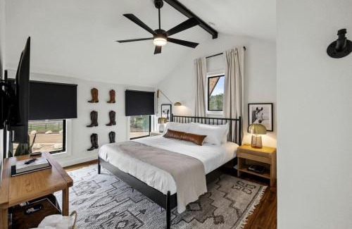 New Braunfels Ski Chalet | Three Stylish A-Frames Perfect for a Group Escape in Texas