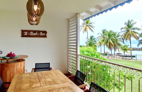 Bas du Fort Apartment | Ti punch waterfront apartment with pool