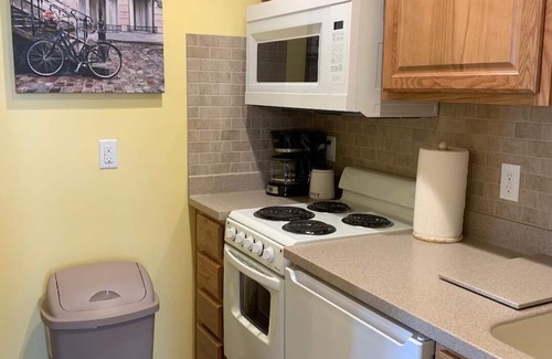 Mackinaw City Apartment | Tiffany's Premier Studio Vacation Rental Downtown Mackinaw City