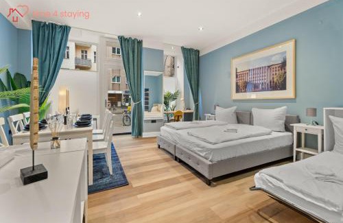 Charlottenburg Apartment | time4staying 2 SZ mit Terrasse nahe Kudamm, ICC & Zoo