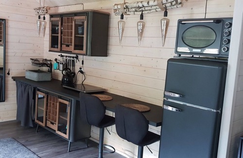 Niedenstein Apartment | Tiny House 'Weißenthalsmühle Birkenhäuschen' with Private Terrace