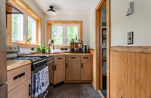 Parksville House | Tiny Home with Spectacular Views & FP