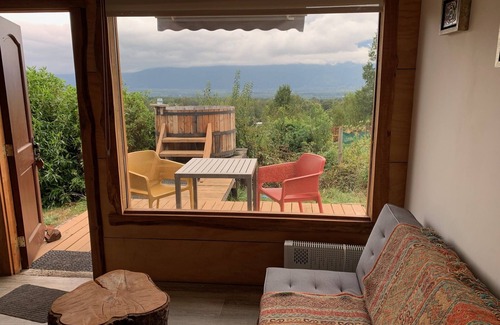Pucon House | Tiny House with Private Jar 1