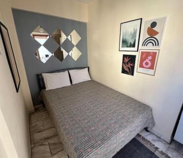 Thessaloniki City Centre Apartment | Tiny Loft Studio in the heart of Thessaloniki,17 square meters,on the terrace of the building