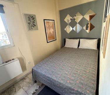 Thessaloniki City Centre Apartment | Tiny Loft Studio in the heart of Thessaloniki,17 square meters,on the terrace of the building