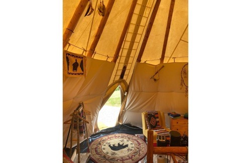 Cullowhee RV Rental | Tipi Tranquility-Glamping at it's best