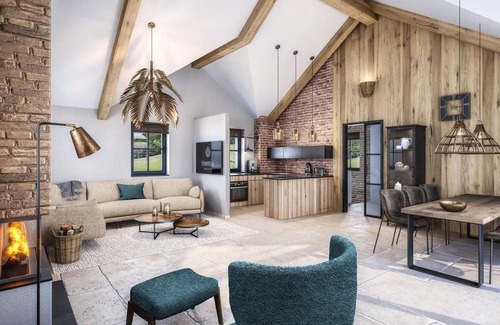 Albeck House | Tomtegl-Bergchalet No.7 mit Privatsauna, Infinitypool, Kamin, Fitnessraum, 1500m Seehöhe