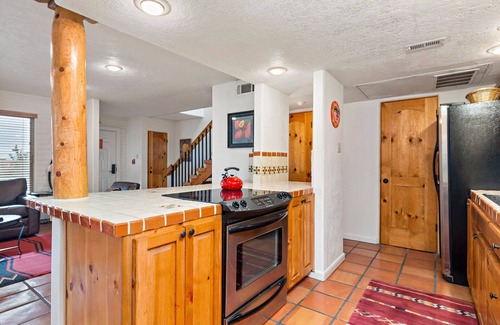 Northeast Santa Fe Hotel | Tons Of Space With A Kiva Fireplace And Private Balconies