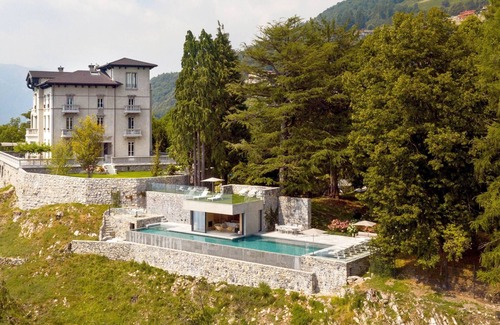 Pigra Villa | Top of the hill luxury villa with pool overlooking Lake Como! - Villa Peduzzi